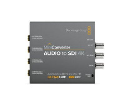 Mini Converter  Audio to SDI 4K