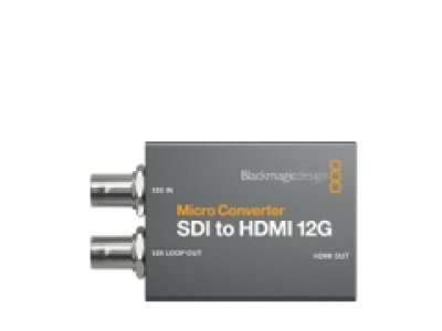 Micro Converter SDI to HDMI 12G wPSU